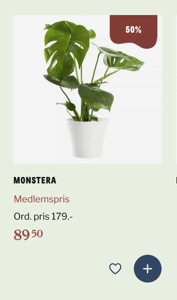 Blomsterlandet product card before