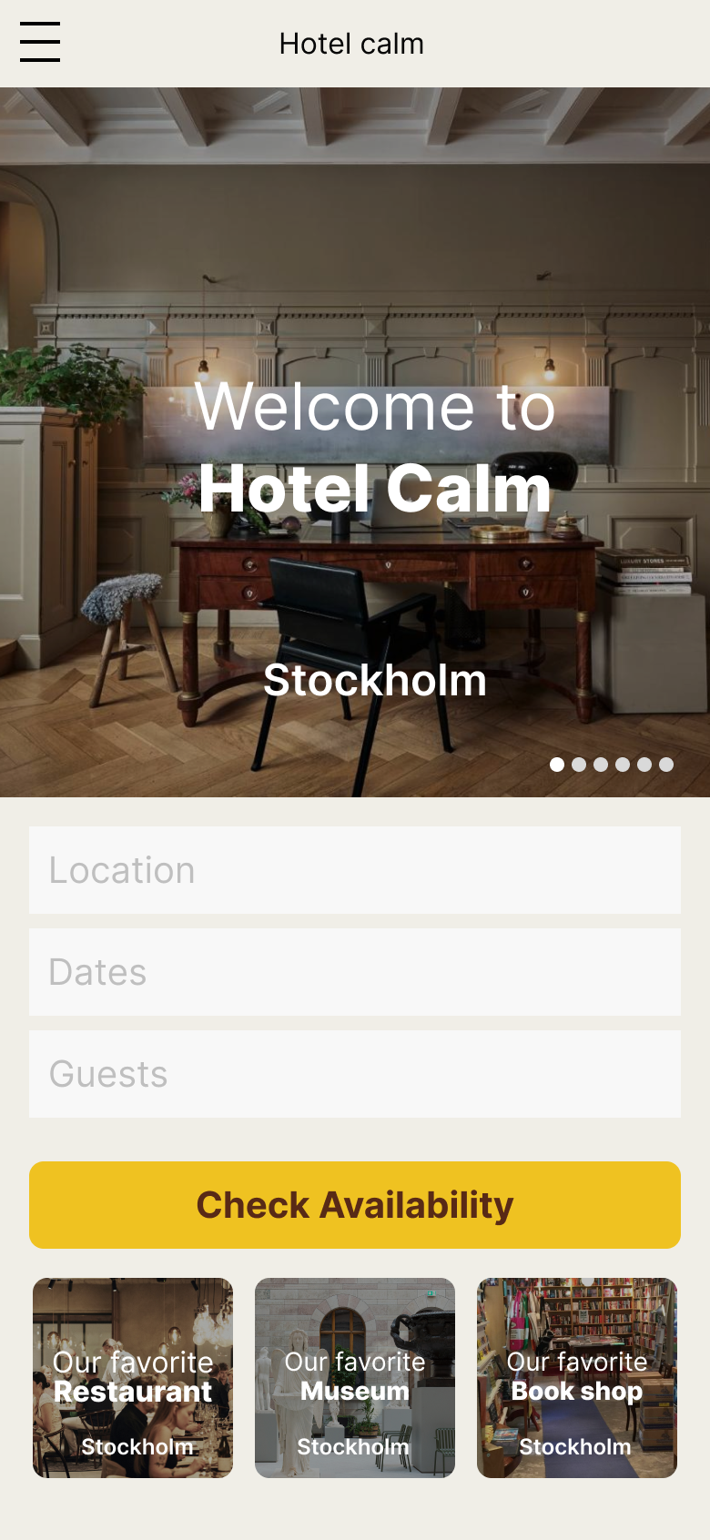 hero app screen 1